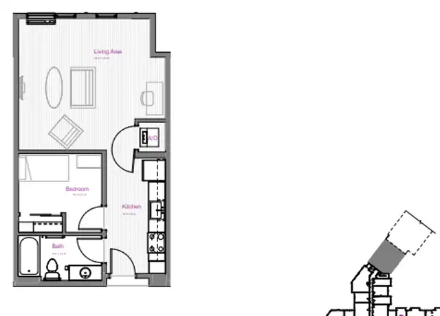 Property at 1220 Brook Ave SE #405, Minneapolis, MN, 55414, 1 bed, 1 bath, [object Object]