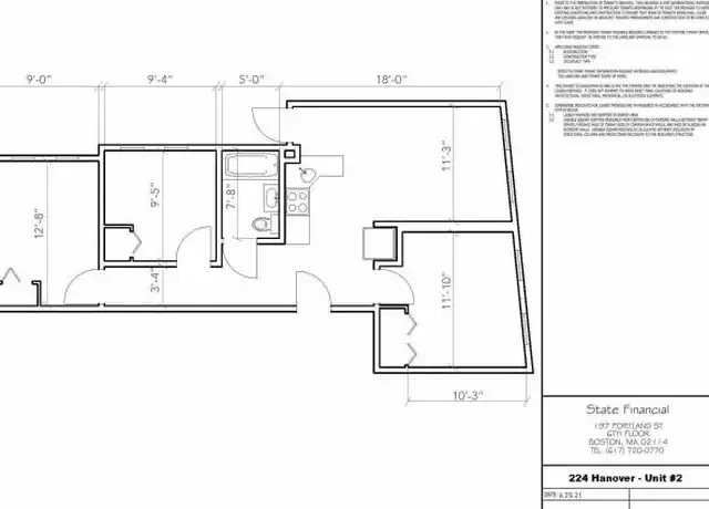 Property at 227 Hanover St, Boston, MA, 02113, 3 beds, 1 bath, [object Object]