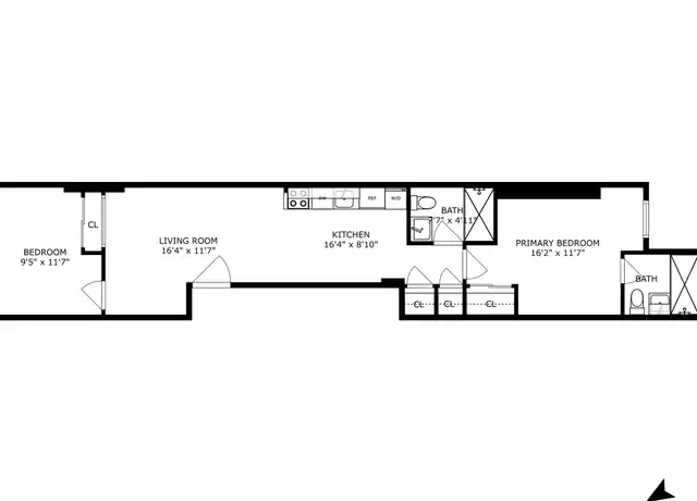 Property at 166 E 104th St Unit 8, New York, NY, 10029, 2 beds, 2 baths, [object Object]