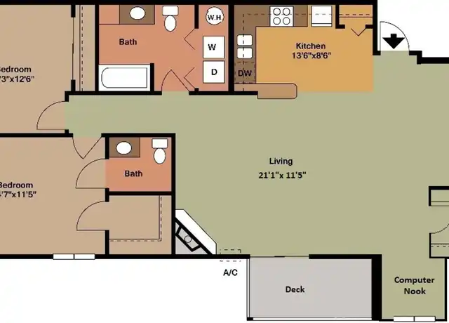 Property at 1300 Walnut St Unit 1210-05, Baraboo, WI, 53913, 2 beds, 1.5 baths, [object Object]