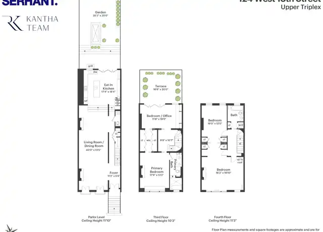 Property at 124 W 13th St Unit TH, New York, NY, 10011, 4 beds, 2.5 baths, [object Object]