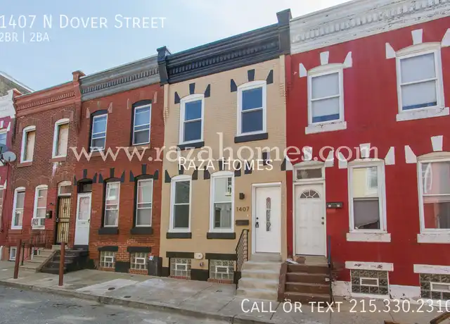 Property at 1407 N Dover St, Philadelphia, PA, 19121, 2 beds, 1 bath, [object Object]