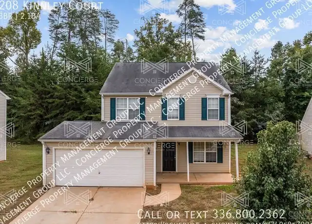 Property at 208 Kinnley Ct, Greensboro, NC, 27455, 3 beds, 2 baths, [object Object]