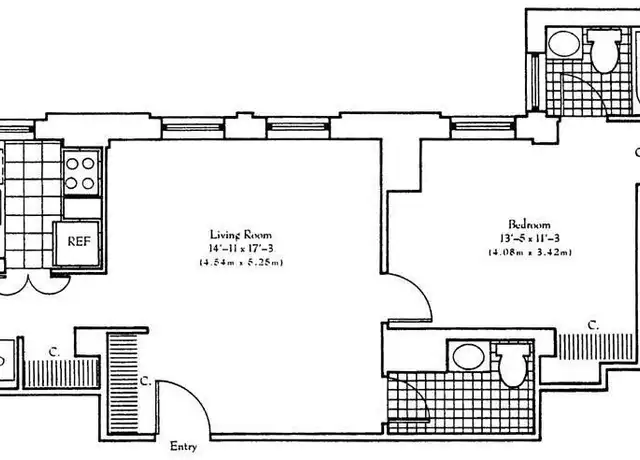 Property at 106 Central Park S Unit 14F, New York, NY, 10019, 1 bed, 1.5 baths, [object Object]