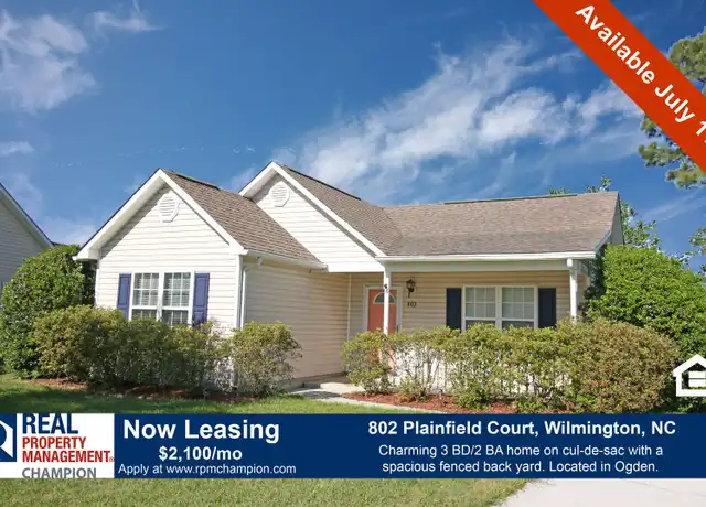 Property at 802 Plainfield Ct, Wilmington, NC, 28411, 3 beds, 2 baths, [object Object]