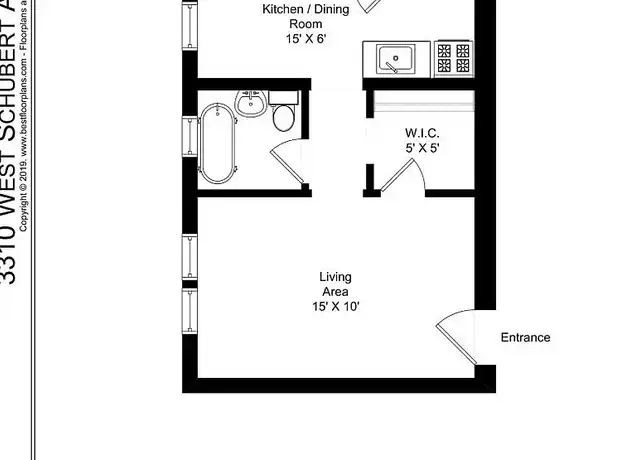 Property at 2700 Spaulding LLC - 2700 N Spaulding Ave, Chicago, IL, 60647, 0-1 beds, 1 bath, [object Object]