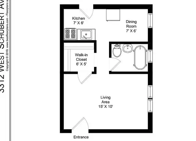 Property at 2700 Spaulding LLC - 2700 N Spaulding Ave, Chicago, IL, 60647, 0 beds, 1 bath, [object Object]