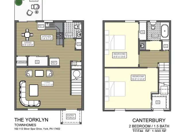Property at 102 Silver Spur Dr Unit 196B1, East York, PA, 17402, 1 bed, 1 bath, [object Object]