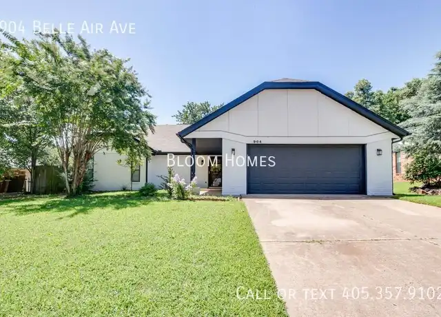 Property at 904 Belle Air Ave, Edmond, OK, 73013, 3 beds, 2 baths, [object Object]