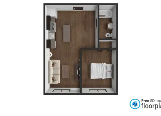 Property at 1303 1st St W Unit 306, Thief River Falls, MN, 56701, 1 bed, 1 bath, [object Object]