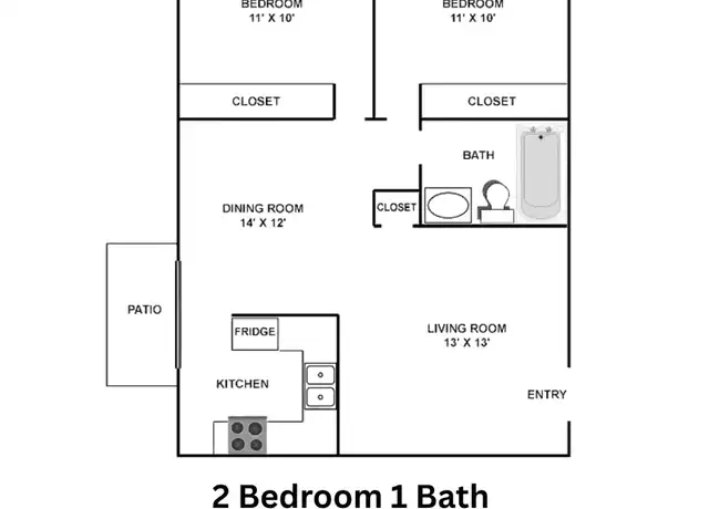 Property at 5236 Main St Unit 49, Springfield, OR, 97478, 2 beds, 1 bath, [object Object]