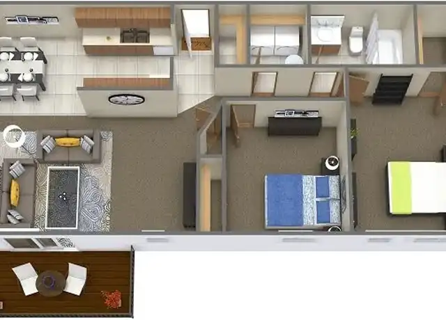 Property at Capitol Apartments - 1800 E Capitol Ave, Bismarck, ND, 58501, 1-2 bed, 1-2 bath, [object Object]