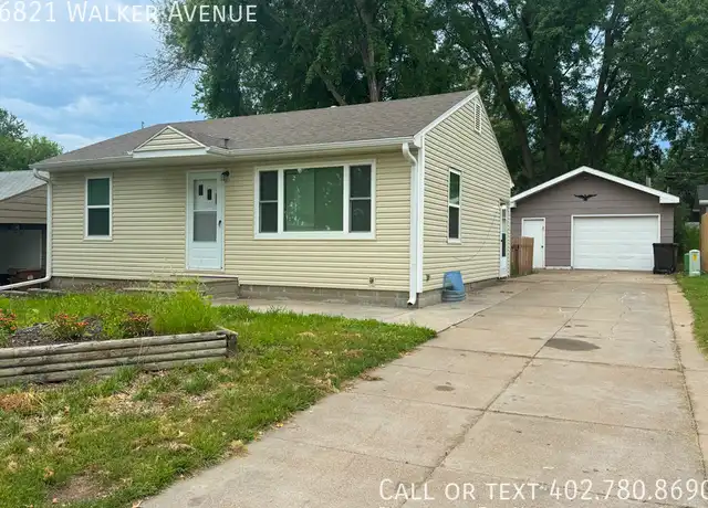 Property at 6821 Walker Ave, Lincoln, NE, 68507, 3 beds, 2 baths, [object Object]