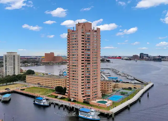 Property at Harbor Tower Apartments - 1 Harbor Ct, Portsmouth, VA, 23704, 1 bed, 1 bath, [object Object]