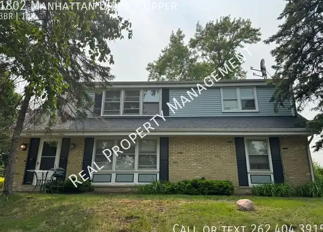 Property at 1802 Manhattan Dr Unit Upper, Waukesha, WI, 53186, 3 beds, 1 bath, [object Object]