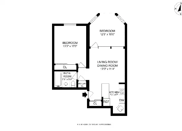 Property at 4 W 104th St Unit 1A, New York, NY, 10025, 2 beds, 1 bath, [object Object]