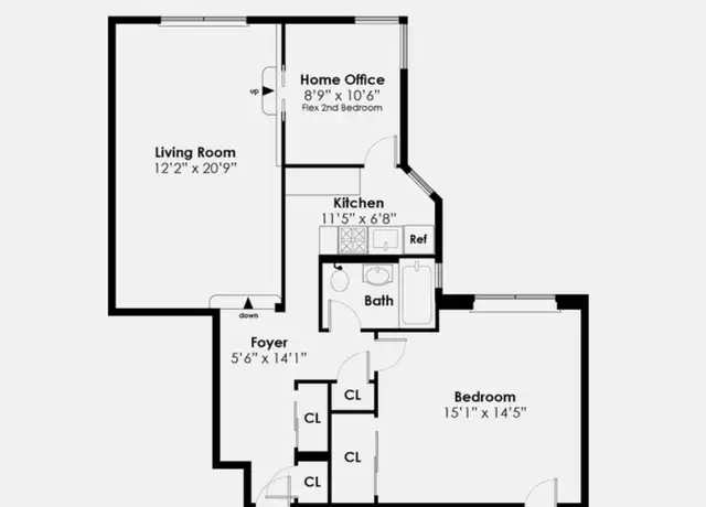 Property at 7215 37th Ave Unit 3F, Jackson Heights, NY, 11372, 1 bed, 1 bath, [object Object]