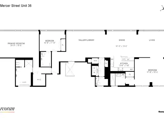 Property at 40 Mercer St #36, New York, NY, 10013, 3 beds, 3.5 baths, [object Object]