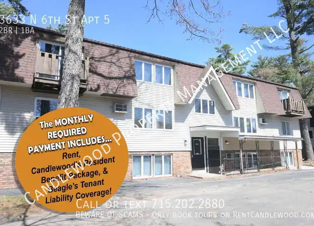 Property at 3633 N 6th St Unit 5, Wausau, WI, 54403, 2 beds, 1 bath, [object Object]
