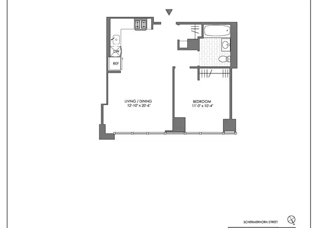 Property at 33 Bond St Unit 1711, Brooklyn, NY, 11201, 1 bed, 1 bath, [object Object]