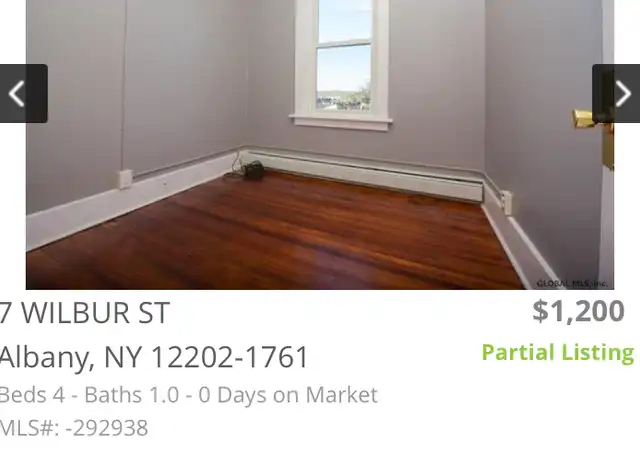 Property at 7 Wilbur St, Colonie, NY, 12205, 4 beds, 1 bath, [object Object]