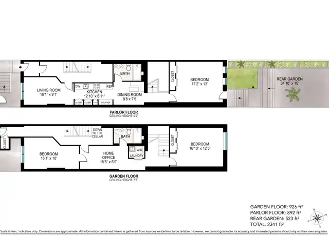 Property at 557 W 159th St Unit 1, New York, NY, 10032, 3 beds, 2 baths, [object Object]