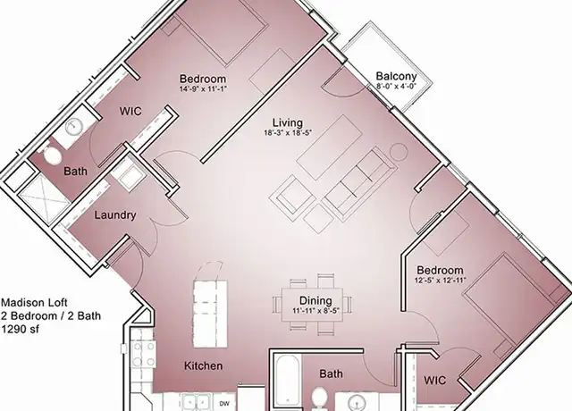 Property at 1050 Marsh St Unit 418 Madison, Mankato, MN, 56001, 2 beds, 2 baths, [object Object]