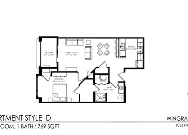 Property at WINGRA POINT RESIDENCES LLC - 1033 High St, Madison, WI, 53715, 0-2 beds, 1-2 bath, [object Object]