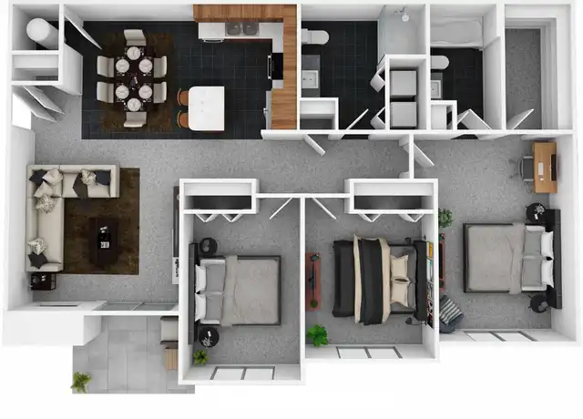 Property at 6000 NW 106th St Unit 6000-16, Johnston, IA, 50131, 3 beds, 2 baths, [object Object]