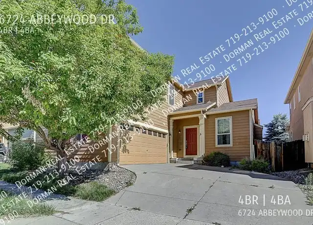 Property at 6724 Abbeywood Dr, Colorado Springs, CO, 80923, 4 beds, 3.5 baths, [object Object]