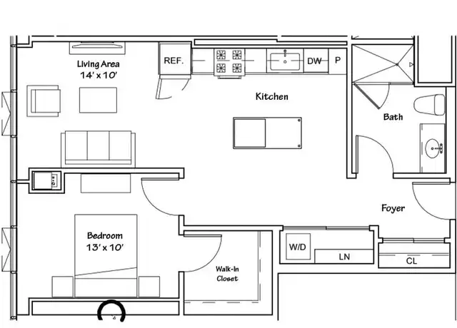 Property at 1010 Lake St Unit 515, Oak Park, IL, 60301, 1 bed, 1 bath, [object Object]