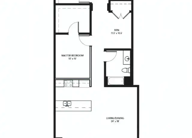 Property at 850 N Lake Shore Dr Unit 711, Chicago, IL, 60611, 1 bed, 1 bath, [object Object]