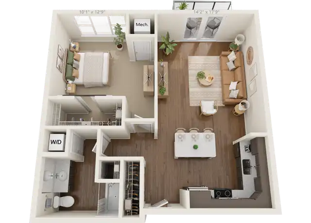 Property at Colorado Commons - 143 N Wildwood St - 143 N Wildwood St, Sun Prairie, WI, 53590, 1-2 bed, 1-2 bath, [object Object]