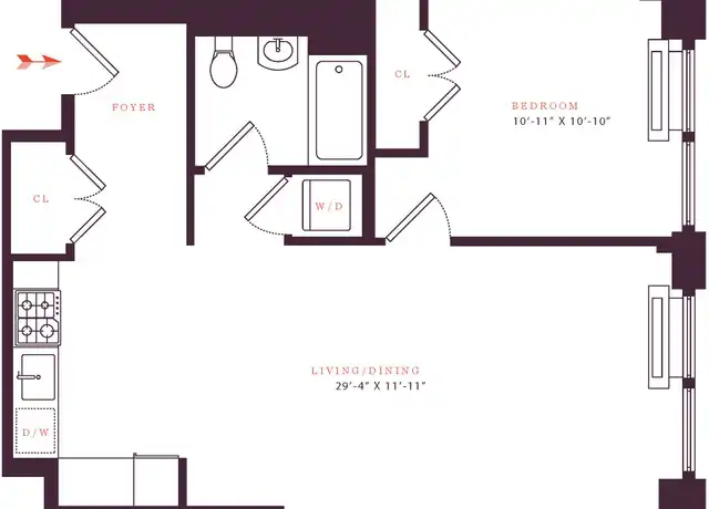 Property at 138 E 12th St Unit 8I, New York, NY, 10003, 1 bed, 1 bath, [object Object]