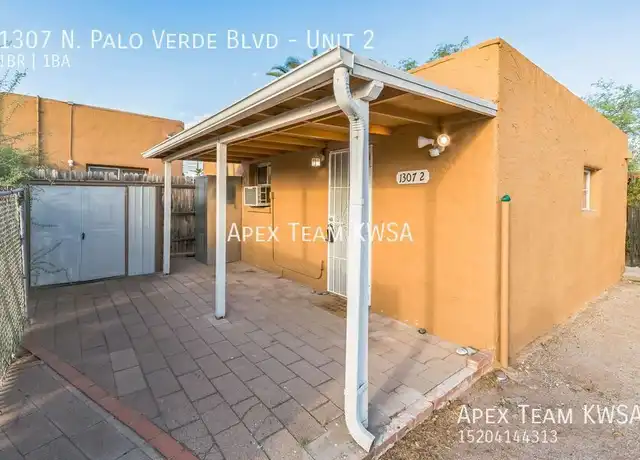 Property at 1307 N Palo Verde Blvd Unit 2, Tucson, AZ, 85716, 1 bed, 1 bath, [object Object]