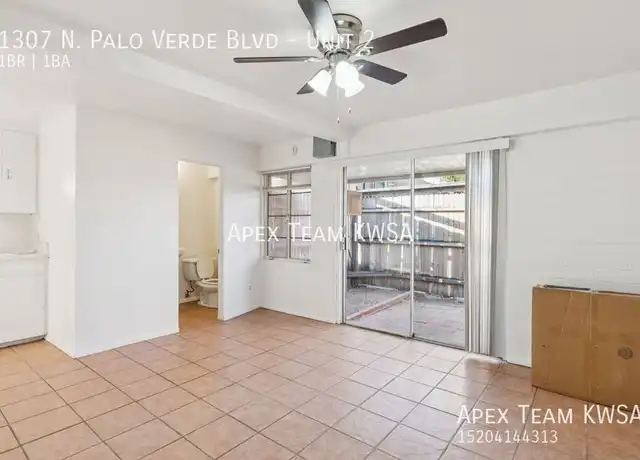 Property at 1307 N Palo Verde Blvd Unit 2, Tucson, AZ, 85716, 1 bed, 1 bath, [object Object]