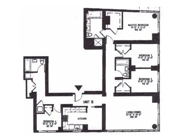 Property at 2628 Broadway Unit 11B, New York, NY, 10025, 4 beds, 3 baths, [object Object]