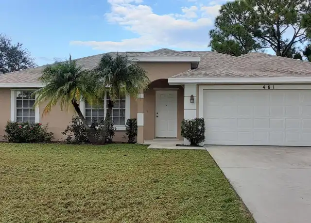 Property at 461 SW Carmelite St, Port Saint Lucie, FL, 34983, 3 beds, 2 baths, [object Object]
