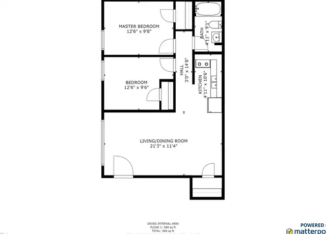 Property at 909 Richard Dr Unit 1, Eau Claire, WI, 54701, 2 beds, 1 bath, [object Object]