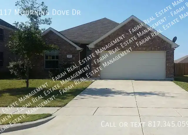 Property at 1117 Mourning Dove Dr, Burleson, TX, 76028, 4 beds, 2 baths, [object Object]