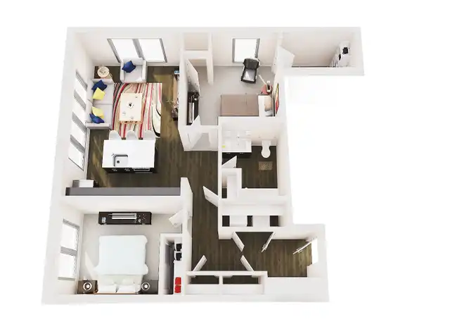 Property at 241 Kellogg Blvd Unit 413, St Paul, MN, 55101, 2 beds, 1 bath, [object Object]