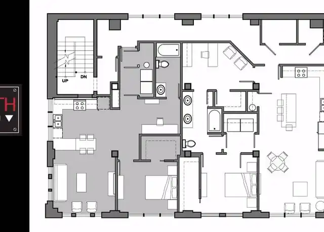 Property at 250 S Meridian St Unit 402, Indianapolis, IN, 46225, 1 bed, 1 bath, [object Object]