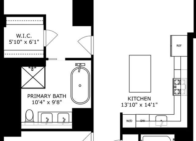 Property at 101 Leonard St Unit 6F, New York, NY, 10013, 2 beds, 2 baths, [object Object]