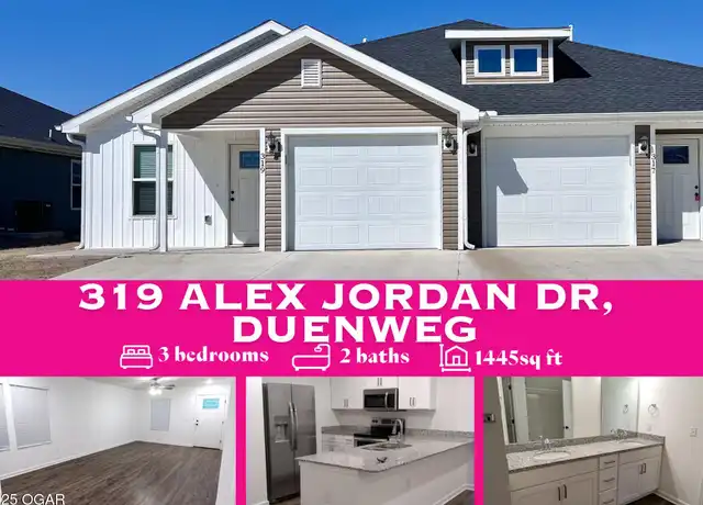 Property at 319 Alex Jordan Dr, Duenweg, MO, 64841, 3 beds, 2 baths, [object Object]