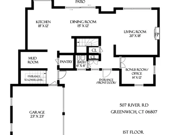 Property at 507 River Rd, Cos Cob, CT, 06807, 5 beds, 4.5 baths, [object Object]
