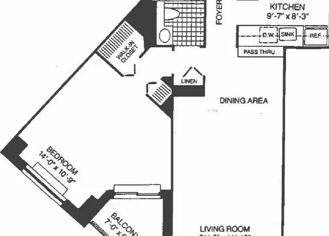 Property at 377 Rector Pl Unit 18A, New York, NY, 10280, 1 bed, 1 bath, [object Object]