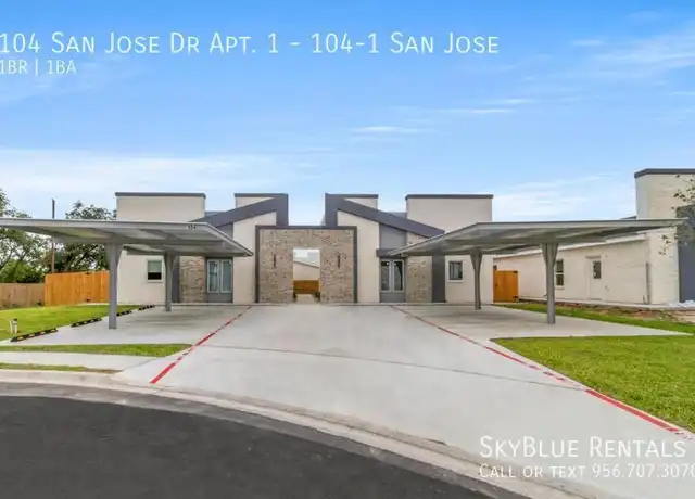 Property at 104 San Jose Dr Unit 104-1 San Jose, Mission, TX, 78572, 1 bed, 1 bath, [object Object]