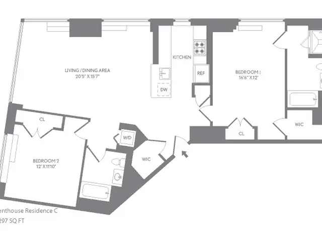 Property at 227 W 77th St Ph -C, New York, NY, 10024, 2 beds, 2 baths, [object Object]