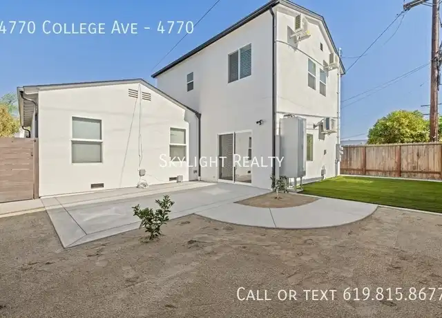 Property at 4770 College Ave Unit 4770, San Diego, CA, 92115, 4 beds, 2 baths, [object Object]