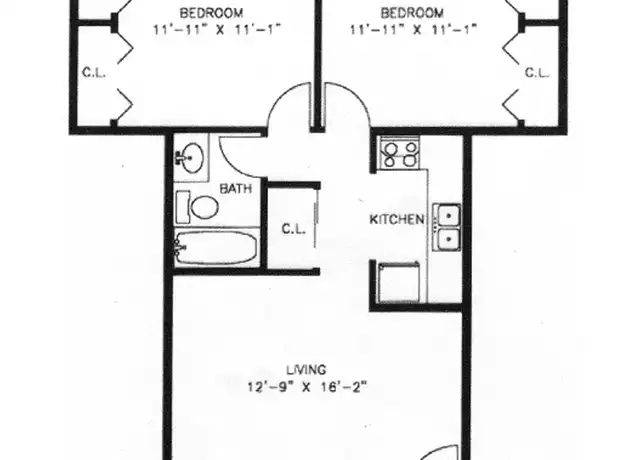 Property at 515 E 11th St Unit 14, Bloomington, IN, 47408, 2 beds, 1 bath, [object Object]